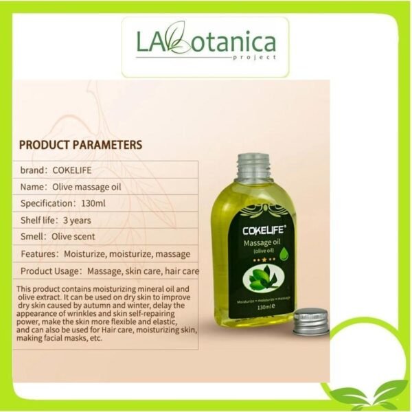 Cokelife Massage Oil Lavender & Olive Oil Minyak Pijat Natural 130 ML Melembabkan Kulit Massage Oil - Gambar 7