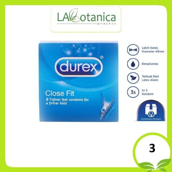 Kondom Durex Close Fit 3 pcs - Gambar 2