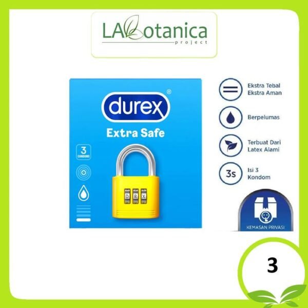 Kondom Durex Extra Safe 3 pcs