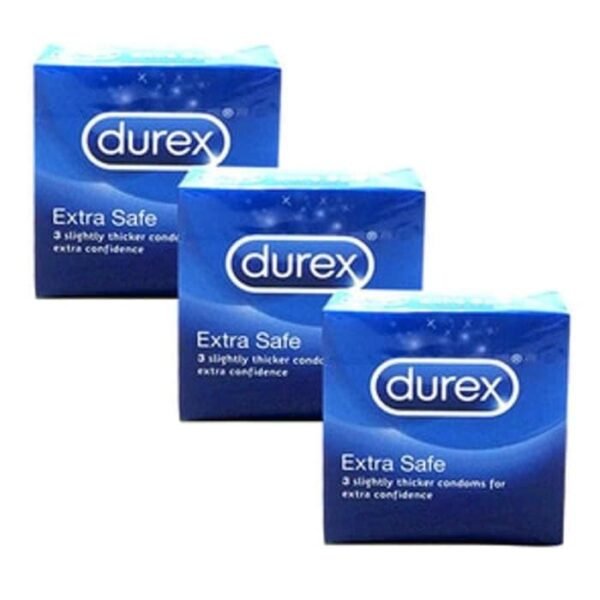 Kondom Durex Extra Safe 3 pcs - Gambar 2